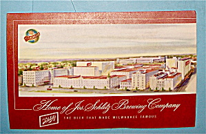 Schlitz Brewery Milwaukee Postcard