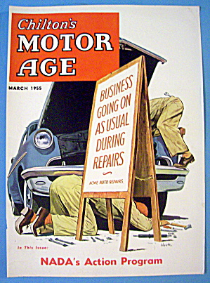 Motor Age Magazine Cover-march 1955-hook