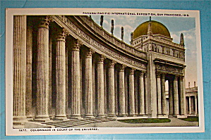 Colonnade In Court Of The Universe Postcard