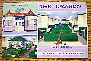 The Dragon Restaurant Postcard