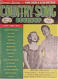 Country Song Roundup - June 1954 - Jean Shepard/ferlin