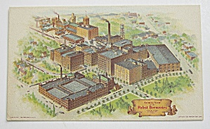 Aerial View Of Pabst Brewing Company In Milwaukee Wis.