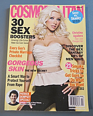 Cosmopolitan Magazine October 2006 C. Aguilera