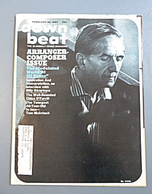 Downbeat Magazine February 23, 1967 Gil Evans