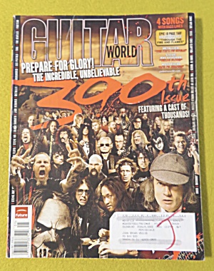 Guitar World Magazine May 2008 300th Issue