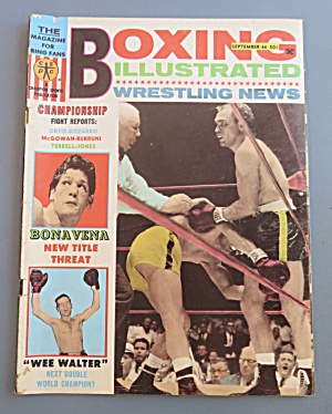 Boxing Llustrated Wrestling New Magazine September 1966