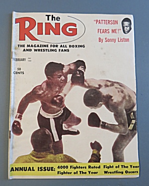 The Ring Magazine February 1962 Sonny Liston