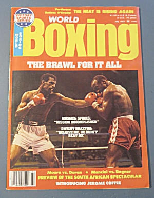 World Boxing Magazine July 1983 Brawl For It All