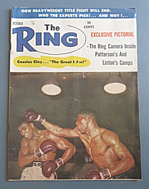 The Ring Magazine October 1962 Cassius Clay Great I Am