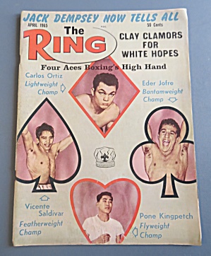 The Ring Magazine April 1965 Jack Dempsey Now Tells All