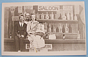 Riverview Park Saloon Picture Postcard-(Chicago)
