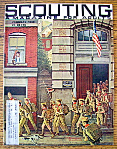 Scouting Magazine February 1968 Rockwell Cover