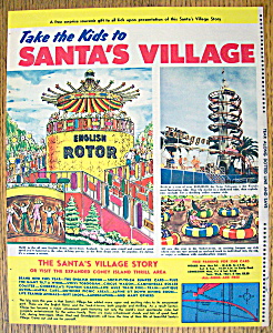 Vintage Ad: 1971 Santa's Village Amusement Park
