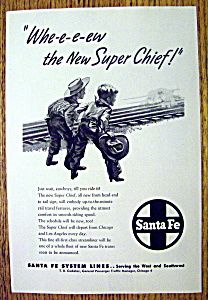 1947 Santa Fe System Lines