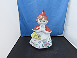 Red Riding Hood Cookie Jar Early 1950s Reproduction