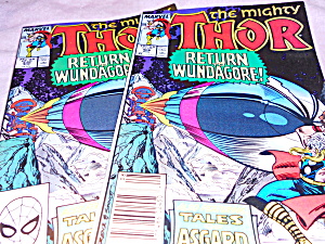 Thor Comics Pair, Marvel, 1989