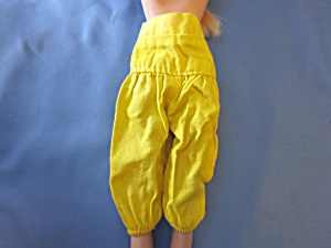 Vintage Barbie Doll Capri Pants High Fitting Waist Balloon Legs