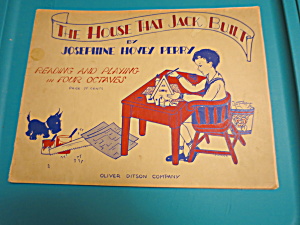 The House That Jack Built Book By Josephine Hovey Perry 1938