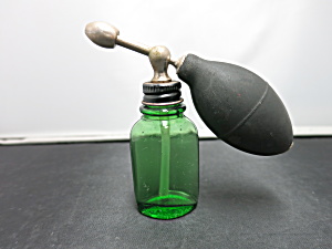Vintage Medicine Bottle Atomizer Throat And Nose