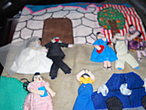 Linen Matrimonial Cloth Picture Peru