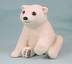 Vickilane Resin Polar Bear Cub