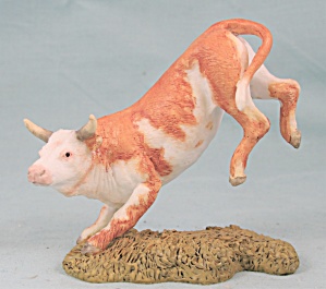 Country Artists Miniature Resin Bucking Bull