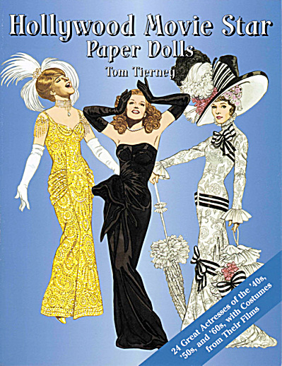 Hollywood Movie Star Paper Dolls, Tierney, Dover, 2002