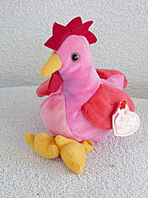 Ty Strut The Baby Rooster Beanie Baby 1997-1999