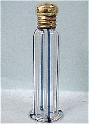 1920s German Blown Glass Perfume Bottle