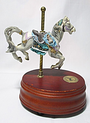 Music Box Carousel Horse