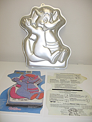 Wilton Disney Wuzzles Eleroo Elephant Cake Pan 1985