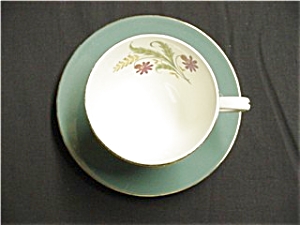 Homer Laughlin Cavalier Cup And Saucer