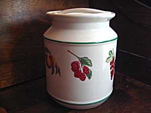 Citation Garden Trellis Cookie Jar/canister