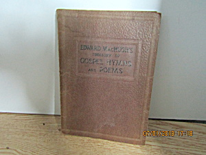 Vintage Hymn Book Treasury Of Gospel Hymns & Poems