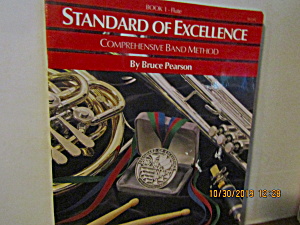 Vintage Book 1 Flute Standard Of Excellence