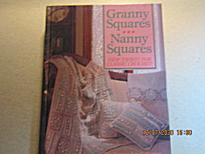 Vintage Craft Book Granny Squares Nanny Square
