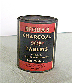 Requa's Charcoal Tablets 1956