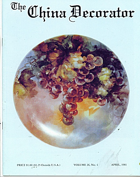 China Decorator - April 1981 - Hudack - Cover