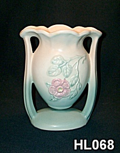 Hull &quot;dogwood/wild Rose&quot; Suspended Vase