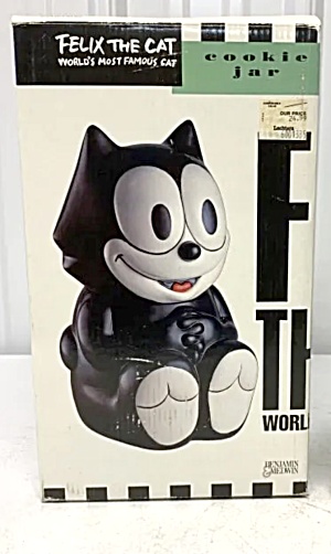 Felix The Cat Cookie Jar Vintage 1991