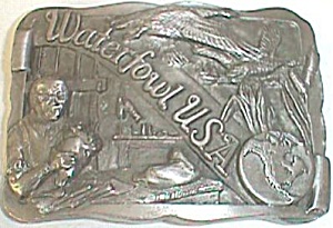 1988 Waterfowl Usa Limited Edition Belt Buckle
