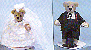 World Of Miniature Bears Bride And Groom June And Jim