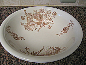 Antique Staffordshire Transferware Bowl