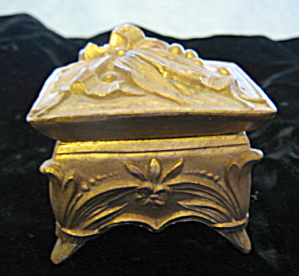 Victorian Tiny Footed Trinket Box