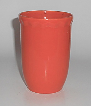 Vernon Kilns Pottery Coronado Orange Tumbler