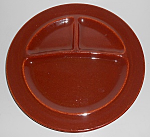 Metlox Pottery Poppy Trail Series 200 Rust Grill Plate