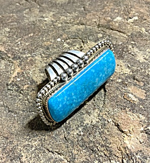 Dan Dodson (Rip) Turquoise Sterling Silver Ring