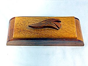 Hand Made Wood Trinket Box