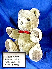 1985 Teddy Bear, By Graphics International