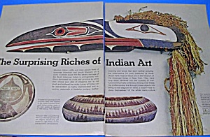 1971 Native American+ Indian Art Mag Article